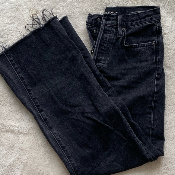 Denim Forum Farrah wide leg jean - Picture 2 of 4